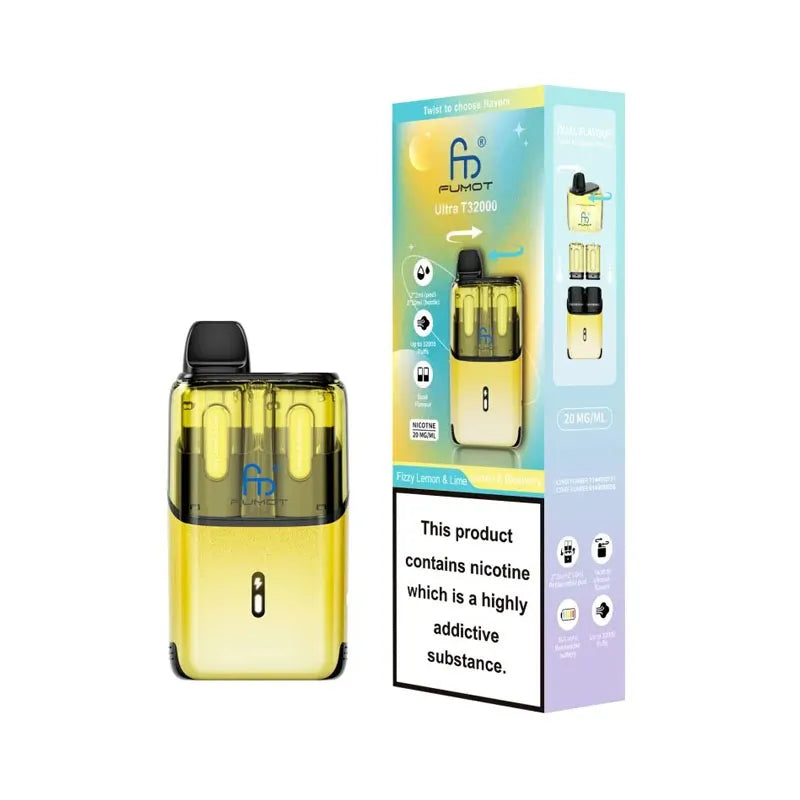 RandM Fumot Ultra T32000 Prefilled Pod Kit - Fizzy Lemon Lime 