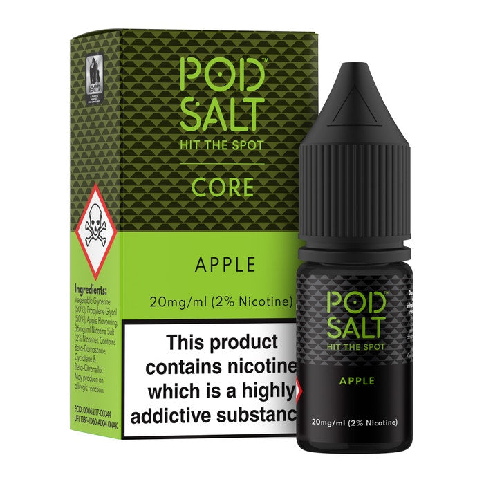 Apple Nic Salt E-Liquid by Pod Salt Core