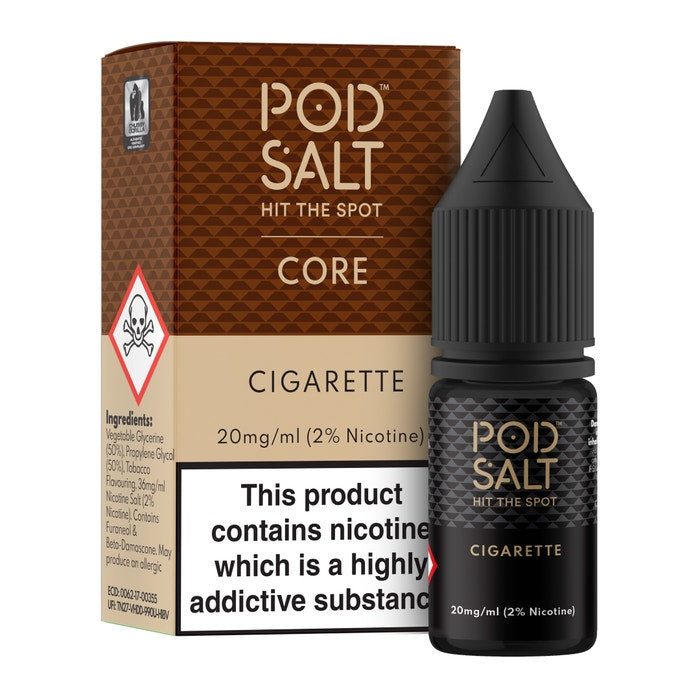 Cigarette Nic Salt E-Liquid by Pod Salt Core