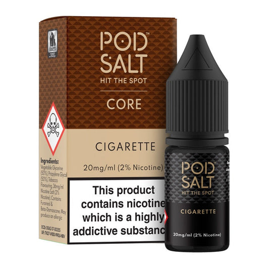 Cigarette Nic Salt E-Liquid by Pod Salt Core