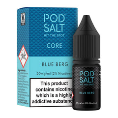 Blue Berg Nic Salt E-Liquid by Pod Salt Core