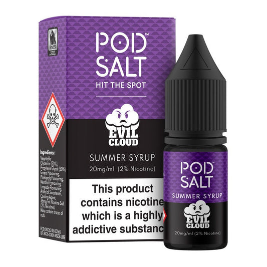 Summer Syrup Ice Nic Salt E-Liquid by Pod Salt Fusion