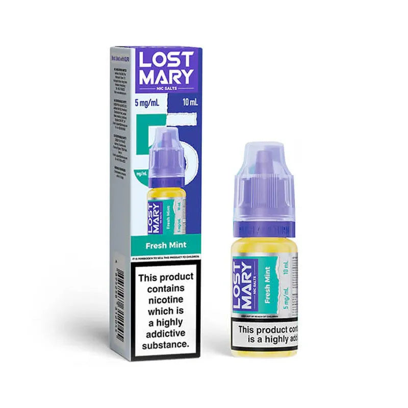Fresh Mint Nic Salt E-Liquid by Lost Mary