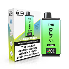 The Bling Ultra Plus 30K Prefilled Pod Kit - Fresh Mint 
