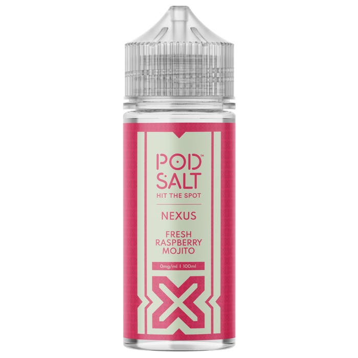 Fresh Strawberry Mojito 100ml Shortfill E-Liquid by Pod Salt Nexus