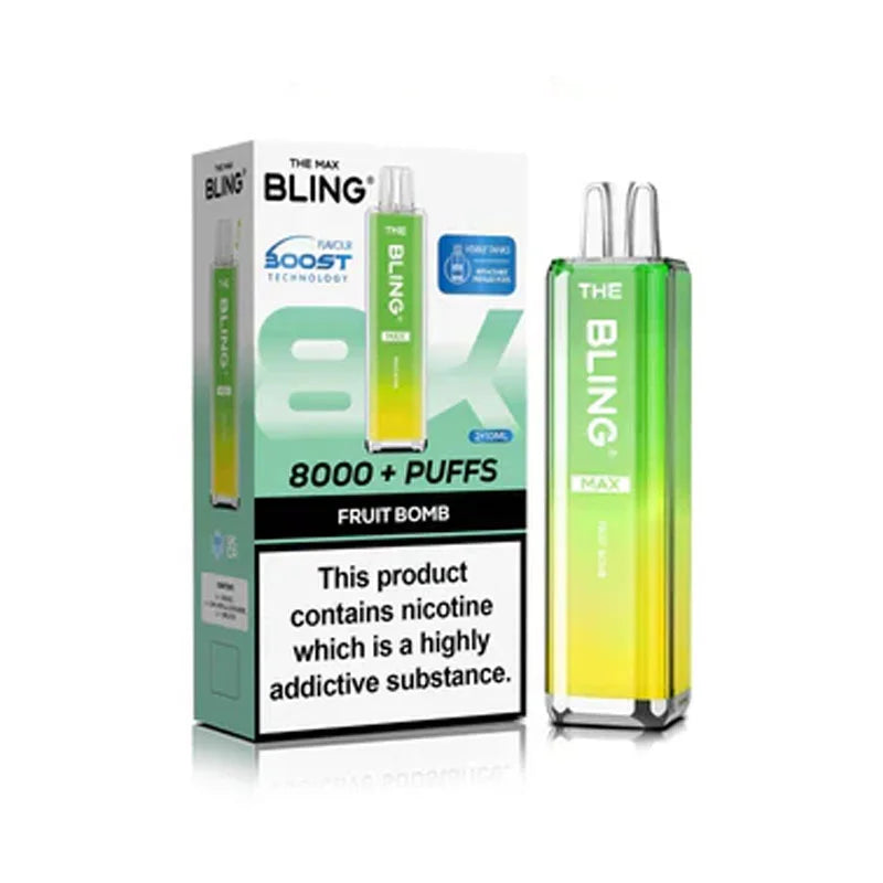 The Bling Max 8000 Prefilled Pod Kit - Fruit Bomb 