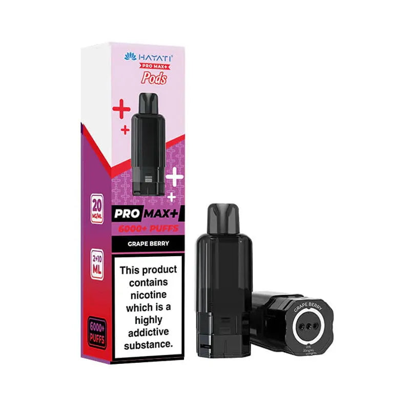 Grape Berry Hayati Pro Max Plus 6000 Prefilled Pod