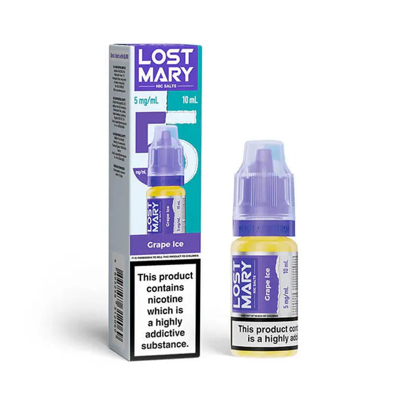 Grape Ice Nic Salt E-Liquid by Lost Mary