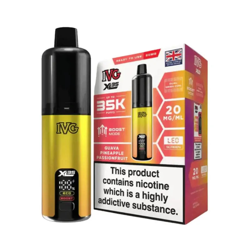 IVG XL 35K Prefilled Pod Kit - Guava Pineapple Passionfruit 