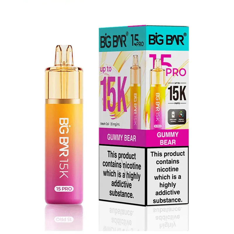 Big Bar 15K Pro Prefilled Pod Kit - Gummy Bear 