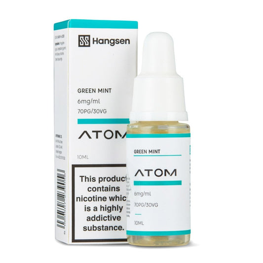Green Mint 10ml E-Liquid by Hangsen Atom