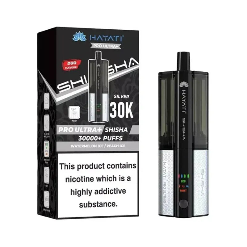 Hayati Pro Ultra Plus Shisha 30K Prefilled Pod Kit - Watermelon Ice 