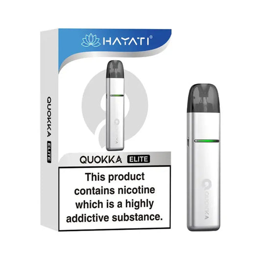 Hayati Quokka Elite Pod Vape Kit - Silver White 