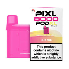 Hub Bub Pixl 8000 Prefilled Pod