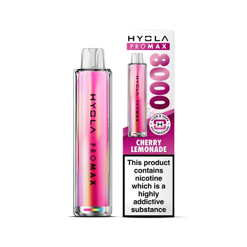 Hyola Pro Max 8000 Prefilled Pod Kit - Cherry Lemonade 