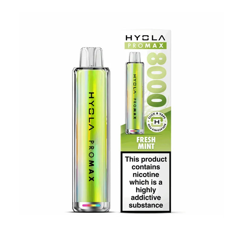 Hyola Pro Max 8000 Prefilled Pod Kit - Fresh Mint 