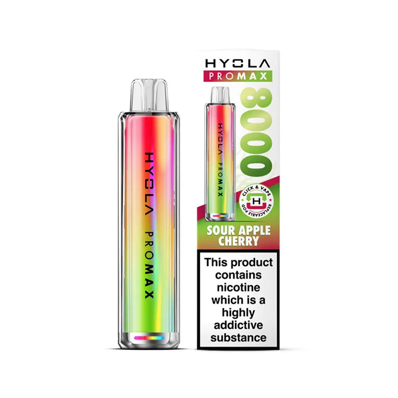 Hyola Pro Max 8000 Prefilled Pod Kit - Sour Apple Cherry 