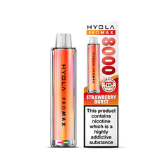 Hyola Pro Max 8000 Prefilled Pod Kit - Strawberry Burst 