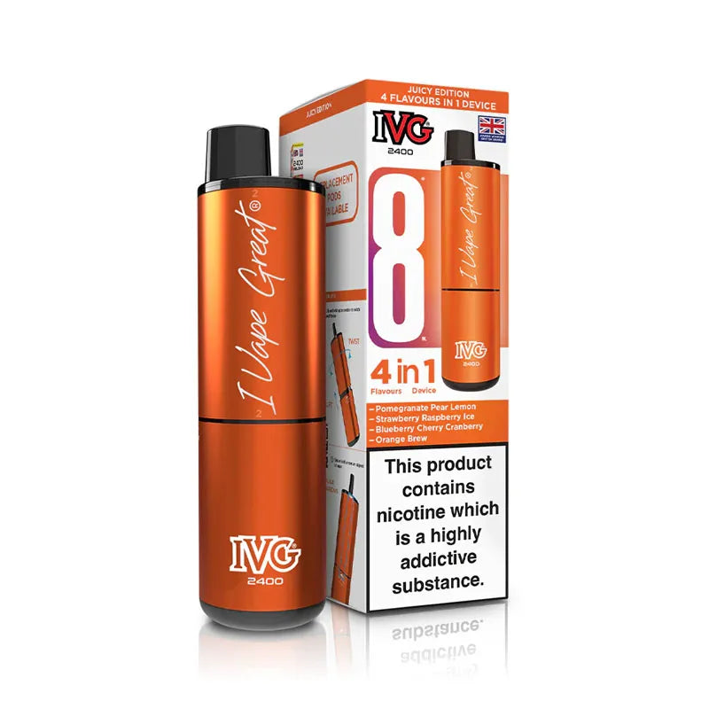 IVG 2400 4 in 1 Prefilled Pod Kit - Juicy Edition 