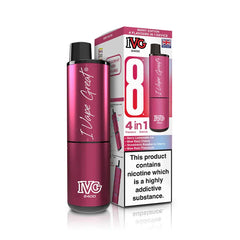 IVG 2400 4 in 1 Prefilled Pod Kit - Red Berry Edition 