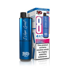 IVG 2400 4 in 1 Prefilled Pod Kit - Red Blueberry Edition 