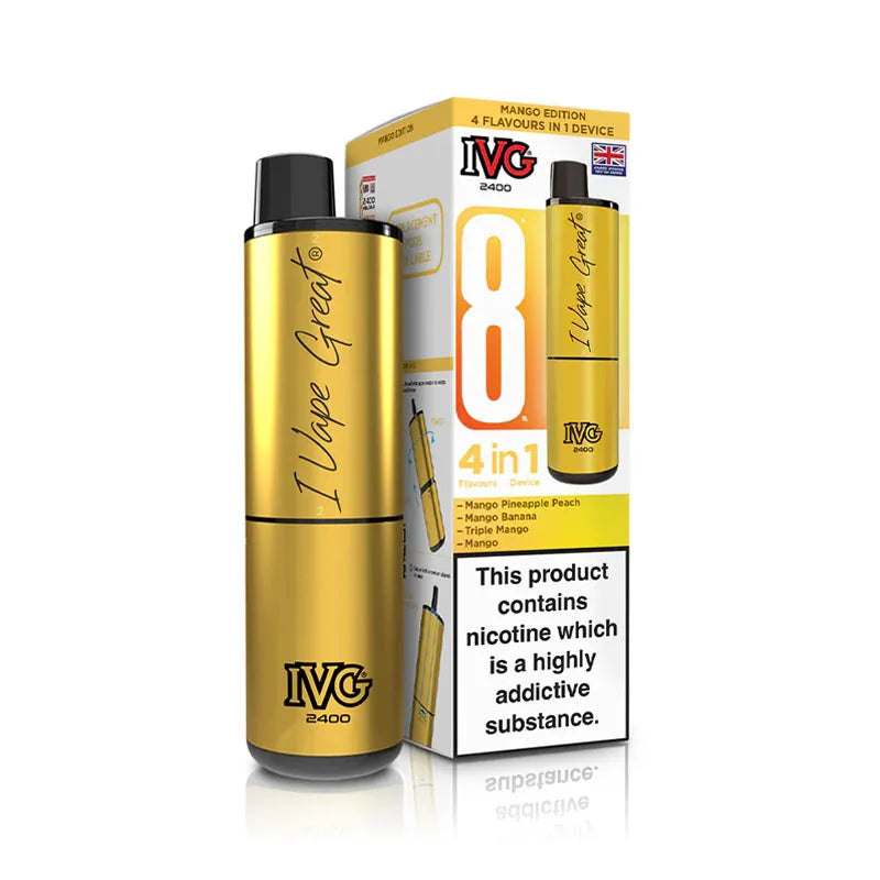 IVG 2400 4 in 1 Prefilled Pod Kit - Red Mango Edition 