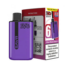 IVG SAVR 3000 Prefilled Pod Kit - Blue Razz Cherry