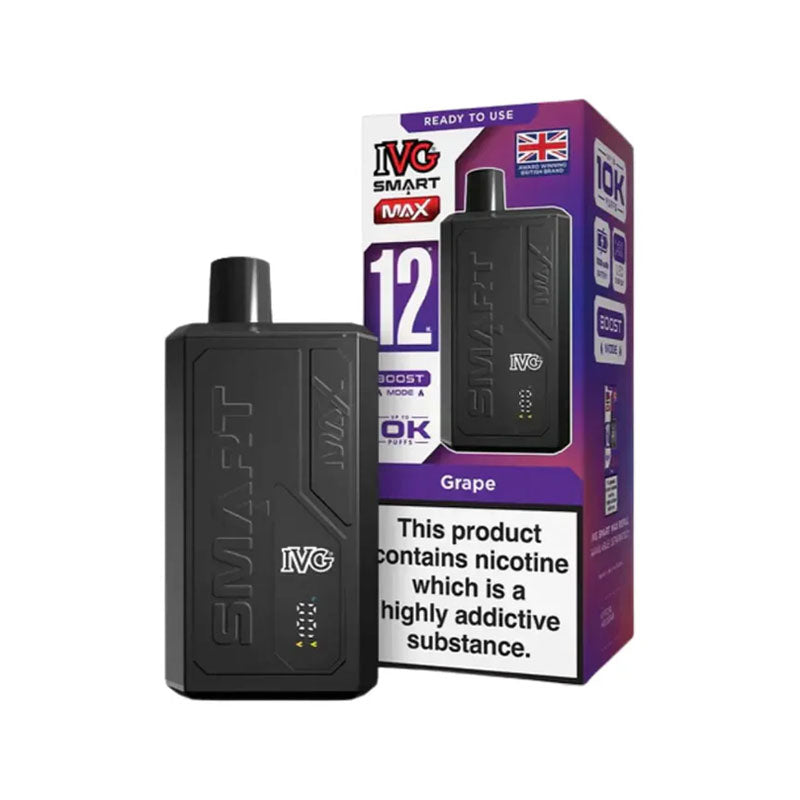 IVG Smart Max Prefilled Pod Kit - Grape
