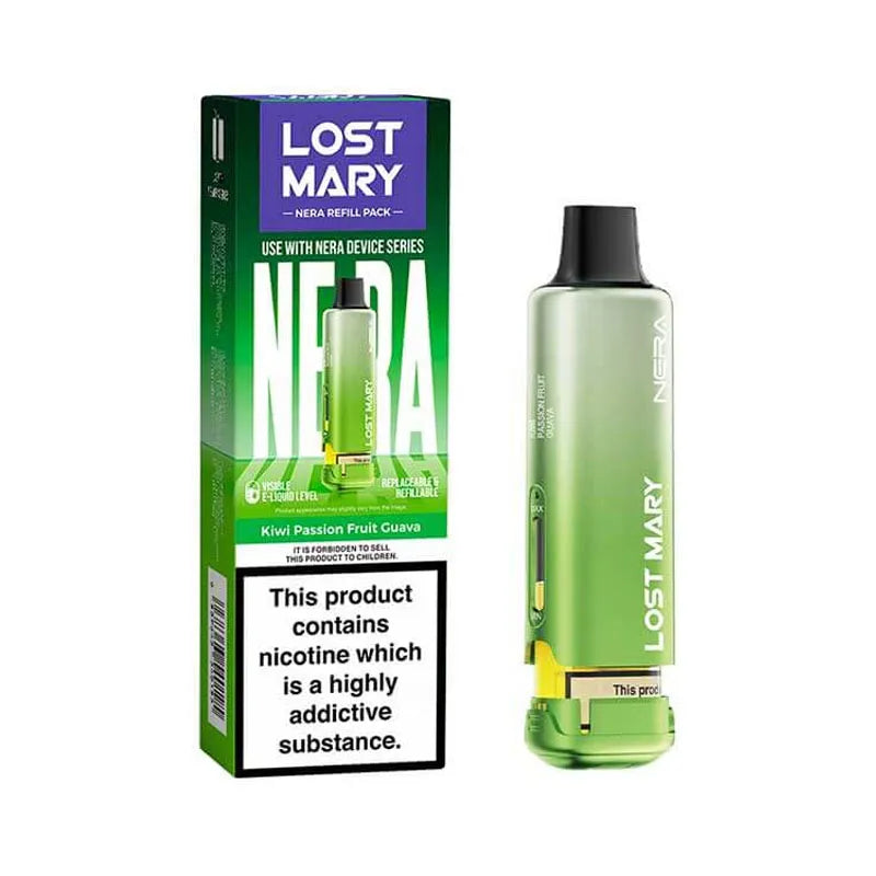Kiwi Passion Fruit Guava Lost Mary Nera 15K Prefilled Pod