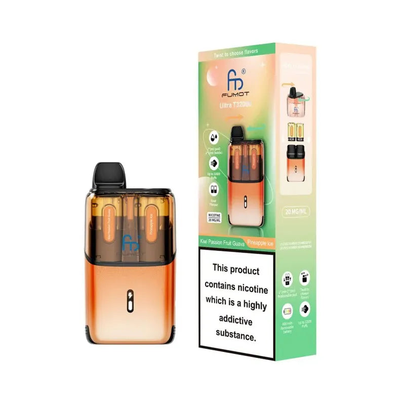 RandM Fumot Ultra T32000 Prefilled Pod Kit - Kiwi Passion Fruit Guava 