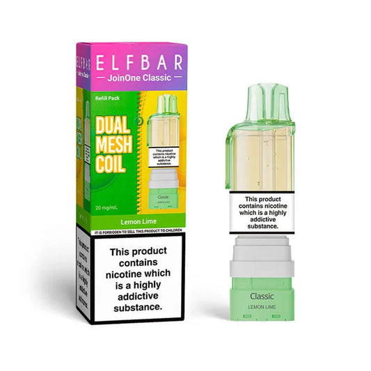 Lemon Lime Elf Bar JoinOne15 Classic Prefilled Pod