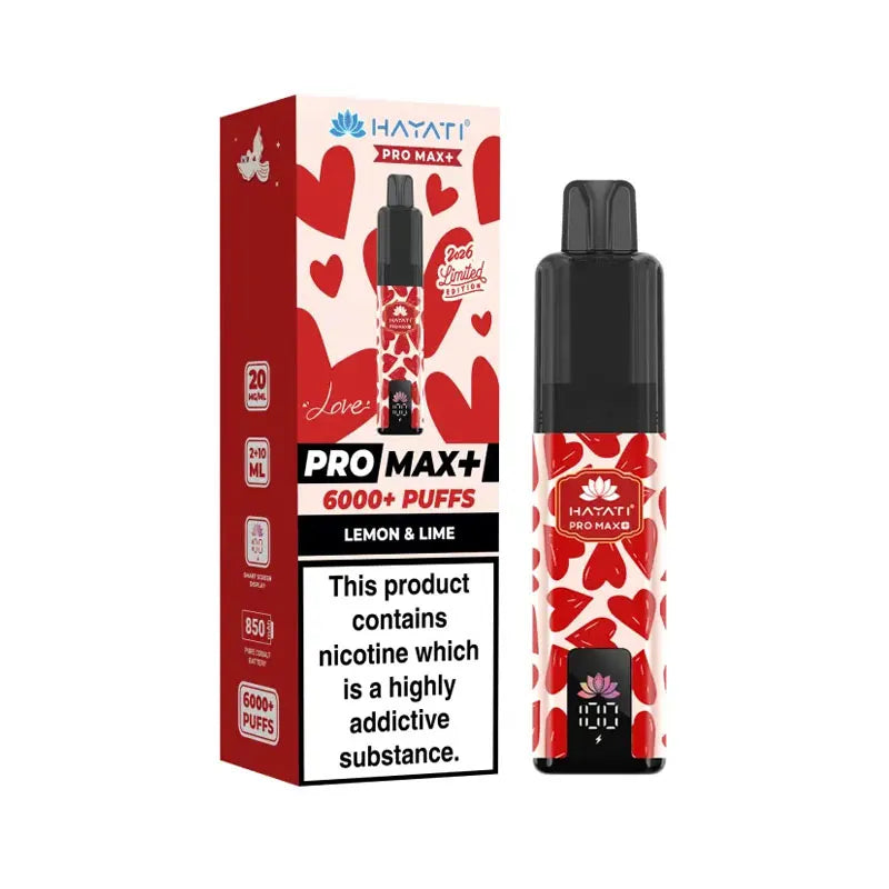 Hayati Pro Max Plus 6000 Prefilled Pod Kit - Valentine's Edition