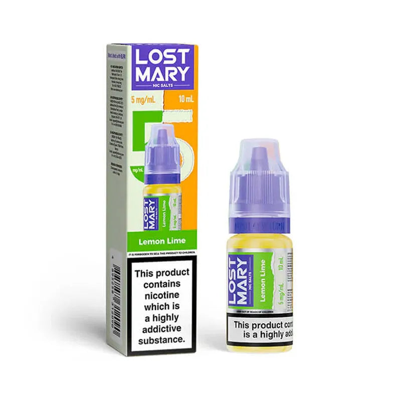 Lemon Lime Nic Salt E-Liquid by Lost Mary