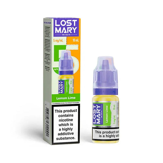 Lemon Lime Nic Salt E-Liquid by Lost Mary