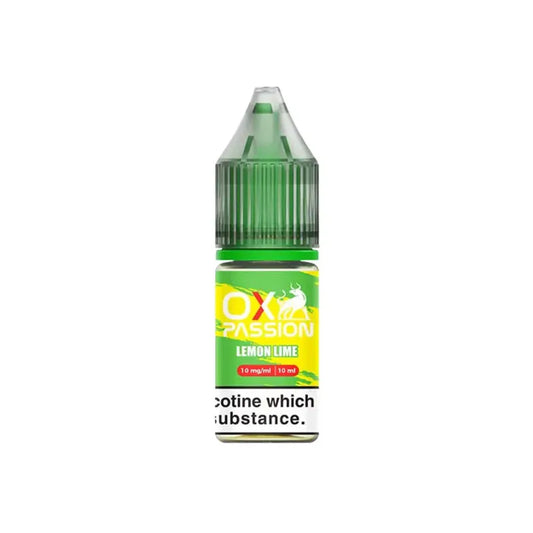 Lemon Lime Nic Salt E-Liquid by Oxva Ox Passion
