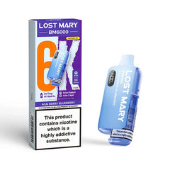 Lost Mary BM6000 Prefilled Pod Kit - Acai Berry Blueberry