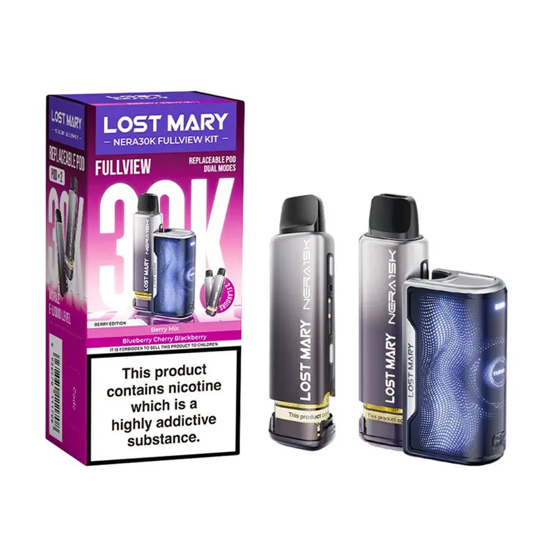 Lost Mary Nera30K Fullview Prefilled Pod Kit - Berry Edition 