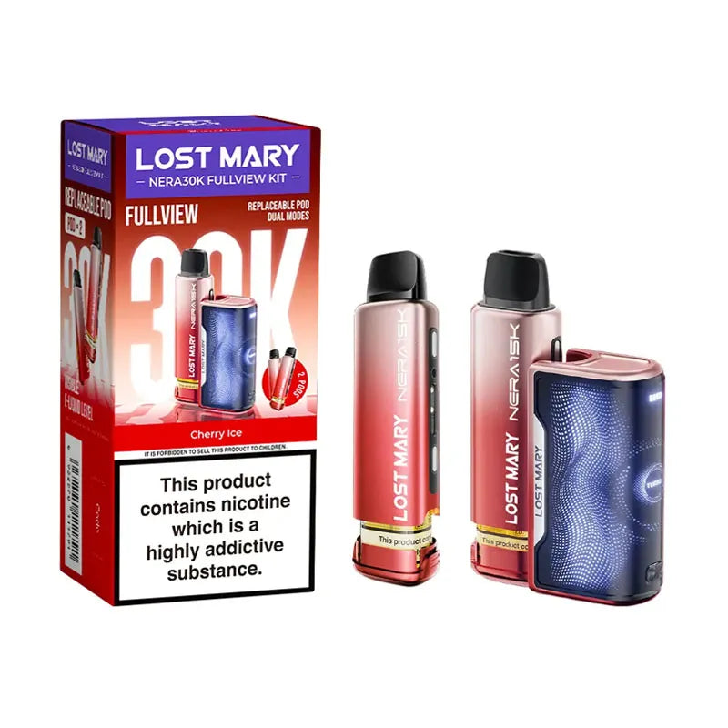 Lost Mary Nera30K Fullview Prefilled Pod Kit - Cherry Ice 