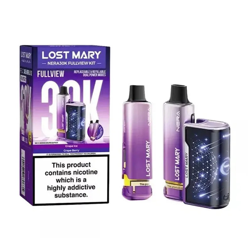 Lost Mary Nera30K Fullview Prefilled Pod Kit - Grape Edition 