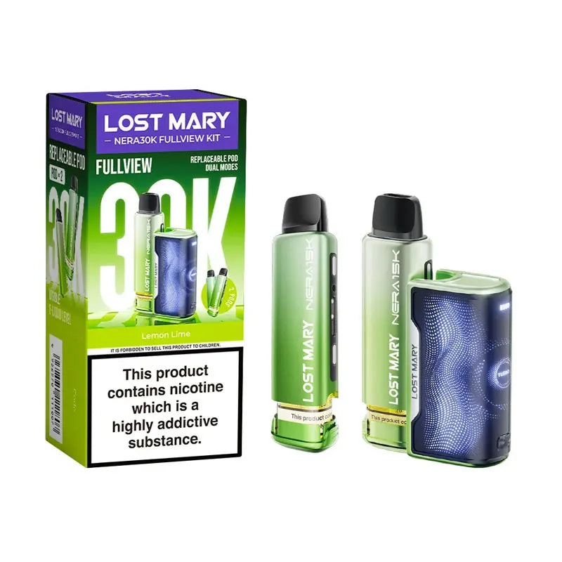 Lost Mary Nera30K Fullview Prefilled Pod Kit - Lemon Lime 