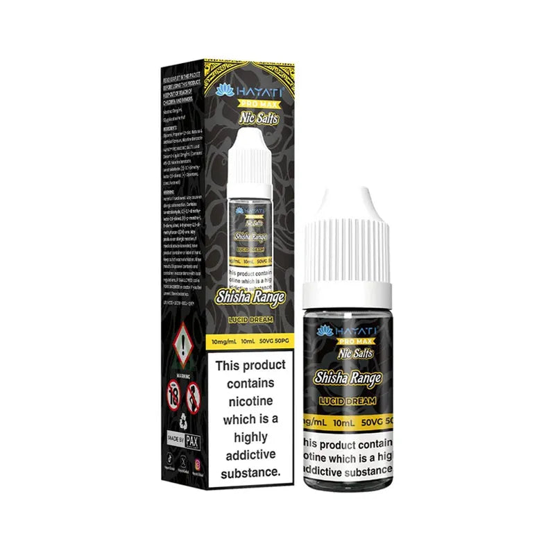 Lucid Dream Nic Salt E-Liquid by Hayati Shisha Range