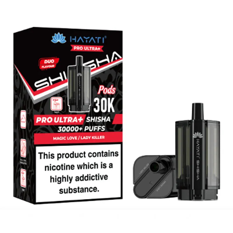 Magic Love / Lady Killer Hayati Pro Ultra Plus Shisha 30K Prefilled Pod