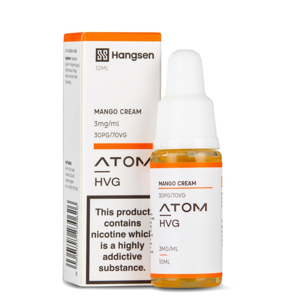 Mango Cream 10ml E-Liquid by Hangsen Atom