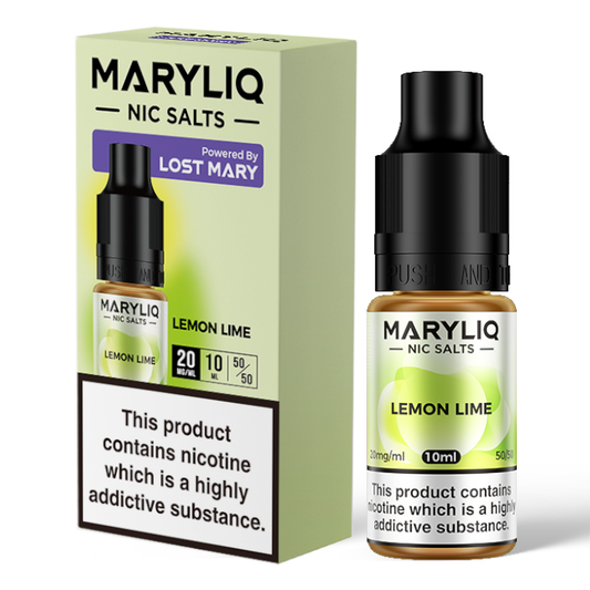 Lemon Lime Nic Salt E-Liquid by Lost Mary Maryliq