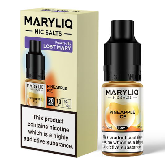 Pineapple Ice Nic Salt E-Liquid by Lost Mary Maryliq