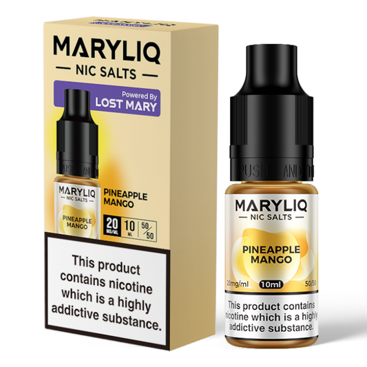 Pineapple Mango Nic Salt E-Liquid by Lost Mary Maryliq
