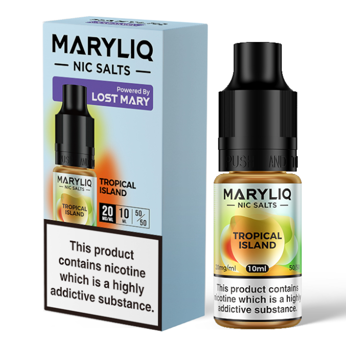 Tropical Island Nic Salt E-Liquid by Lost Mary Maryliq