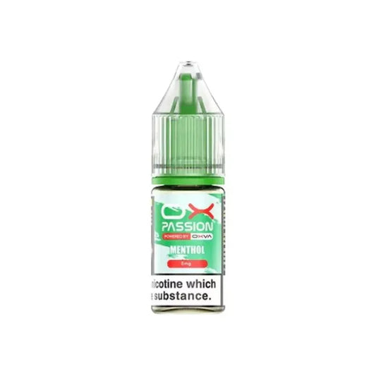 Menthol Nic Salt E-Liquid Oxva Ox Passion