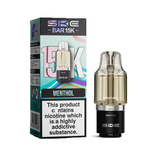 Menthol SKE Bar 15K Prefilled Pod