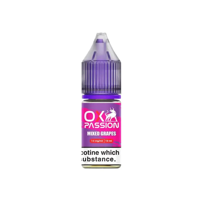 Mixed Grapes Nic Salt E-Liquid by Oxva Ox Passion